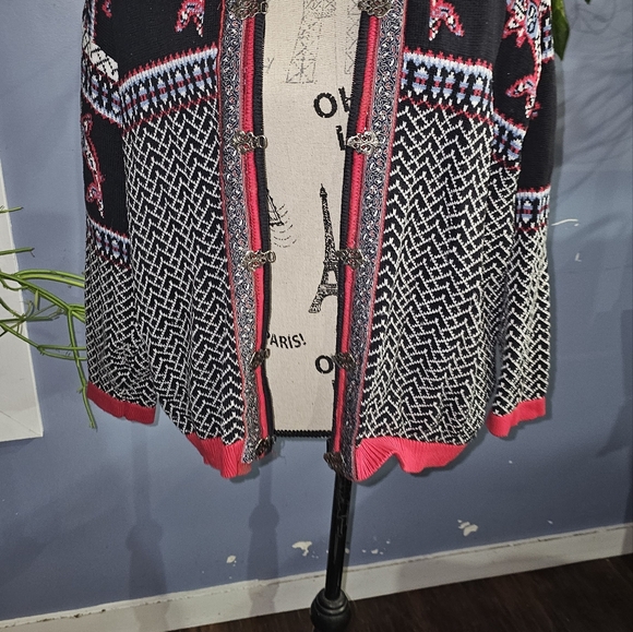 Vintage northern lights cardigan sweater - Picture 2 of 8